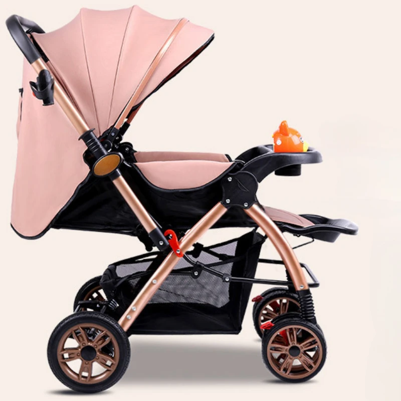0-3-Year-Old-Baby-Stroller-High-Landscape-Two-way-Folding-Stroller-Multifunctional-Stroller-Newborn-Carriage-1