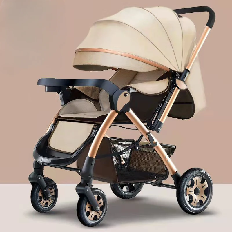 0-3-Year-Old-Baby-Stroller-High-Landscape-Two-way-Folding-Stroller-Multifunctional-Stroller-Newborn-Carriage