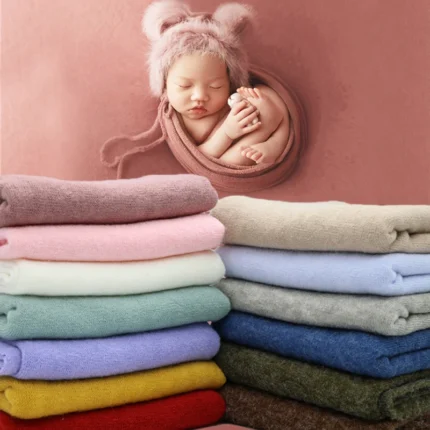 140 170cm Newborn Photography Props Blanket Baby Infant Photo Backdrop Fabrics Shoot Studio Accessories Stretch Wrap