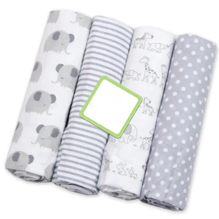 4pcs lot Newborn Baby Bed Sheet Bedding Set 76x76cm For Newborn Crib Sheets Cot Linen 100 1