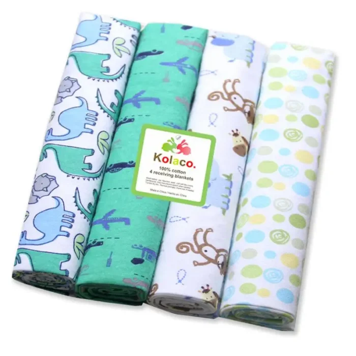 4pcs lot Newborn Baby Bed Sheet Bedding Set 76x76cm For Newborn Crib Sheets Cot Linen 100 2