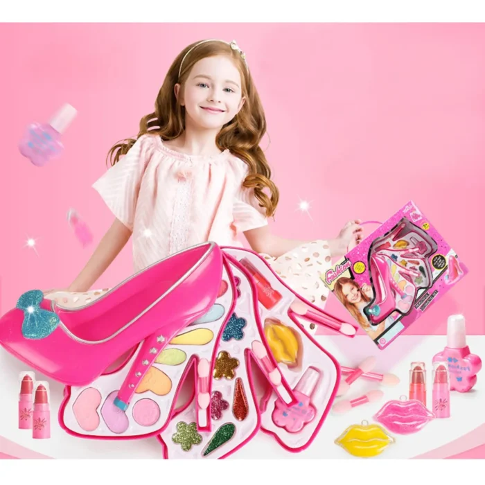 Children Pretend Toys Non toxic Girl Game Kit Princess Cosmetics 1