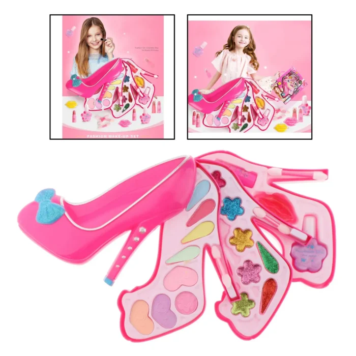 Children Pretend Toys Non toxic Girl Game Kit Princess Cosmetics 4