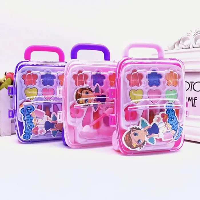 Cute Princess Pretend Makeup Set Cosmetics Simulation Kids Girls Children Toy Fashion makeup kit for kids 1