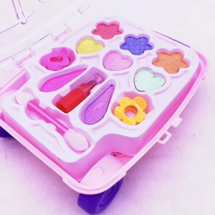 Cute Princess Pretend Makeup Set Cosmetics Simulation Kids Girls Children Toy Fashion makeup kit for kids 2