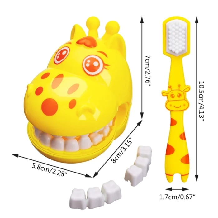 Dentist Doctor Playset Toy Role Play Toy Realistic Teethbrush for Kindergartens Dropship 5