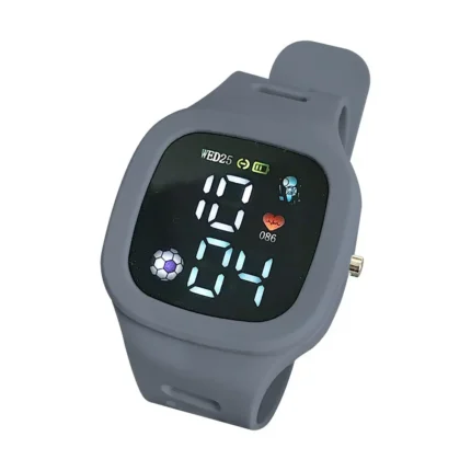 GPS Tracker Watch Smart For Kids Watch Waterproof Silicone Strap GPS Fitness Tracker Digital Sports Watches 1