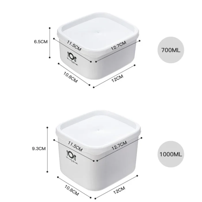 Microwave Oven Lunch Box Leakproof Bento Food Container Children Kids School Office Portable Bento Box 700 1