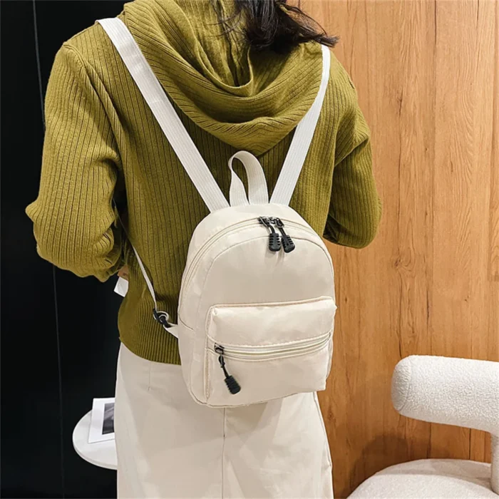 Mini Backpack Women Small Travel Bagpack Ladies Korea Style Female Student School Bag for Teenager Girls 4