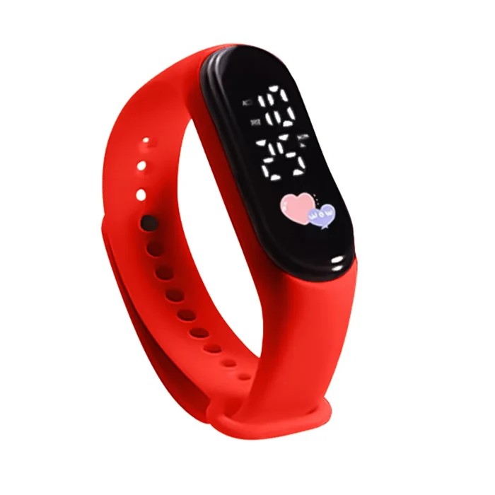 Smart Watch Men Sport Pedometer Women Dynamic Display Heart Rate Monitor Living Waterproof Kids Digital Watch 4