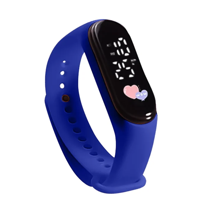 Smart Watch Men Sport Pedometer Women Dynamic Display Heart Rate Monitor Living Waterproof Kids Digital Watch 5