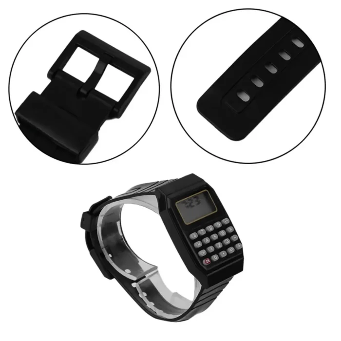 Student Children Smart Watch Calculator Digital Watch Comfortable Wear Calculator Wrist Watch For Kids Smartwatch 5